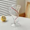 High appearance level glass juice drink glass cold drink glass Home Creative ins Wind ice cream milkshake cup Coffee cup