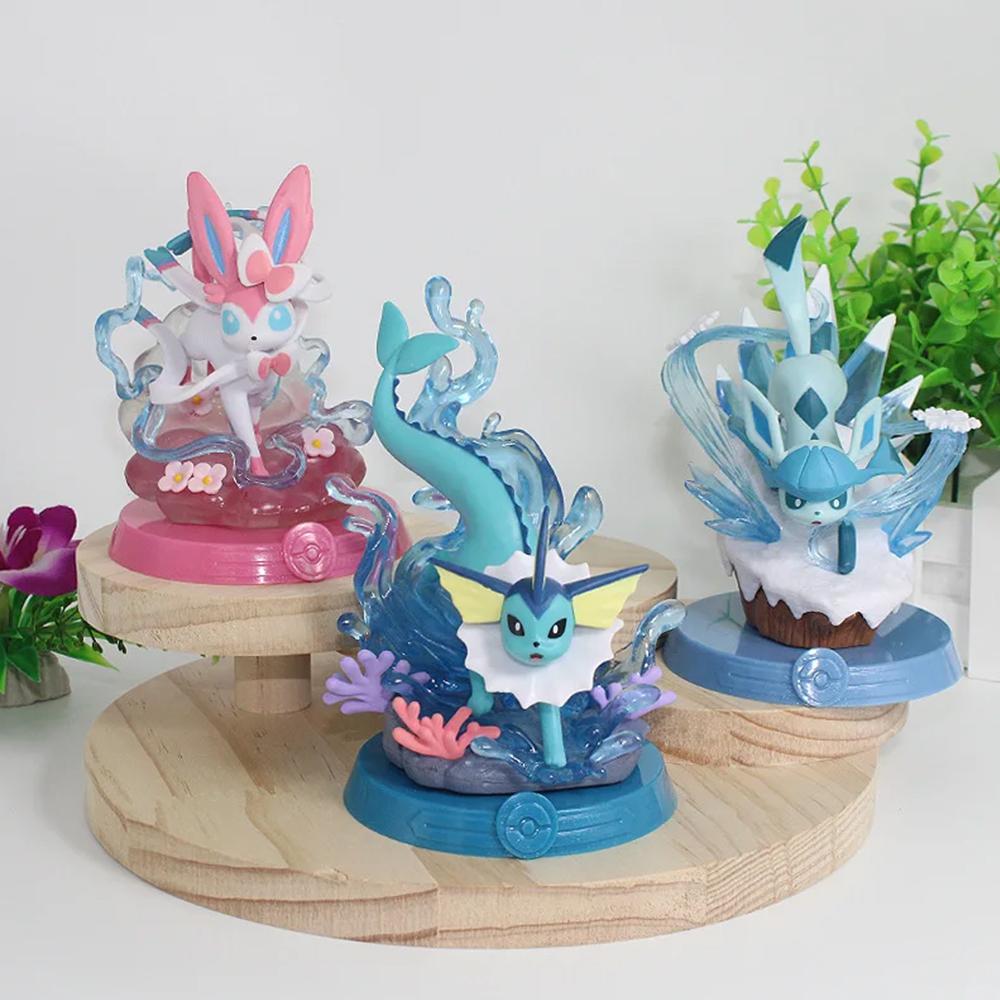 Adventure Eevee Blind Box Pokemon Action Figure Mystery Box Collection Doll Home Decor Children's Birthday Gift Toy