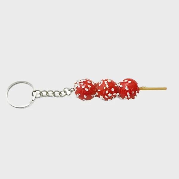 Brisk Style Cute Tanghulu Keyring Keyholder
