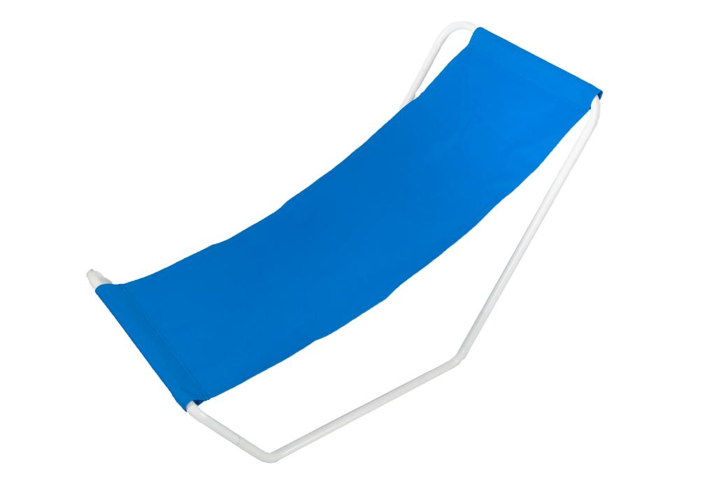 LEZ4257 Garden beach lounger with folding bag, light armchair