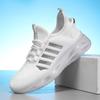 Live Summer New Large Size Casual Men's Shoes Teen Men's Flying Weaving Mesh Sneakers Breathable Running