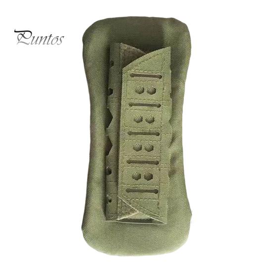 

Рюкзак Наплічний ремінь Підкладка Надміцний Водонепроникний нейлон EVA М’який дихаючий Амортизуючий Жилет для походів на відкритому повітрі Протиковзка подушка армія зелений колір