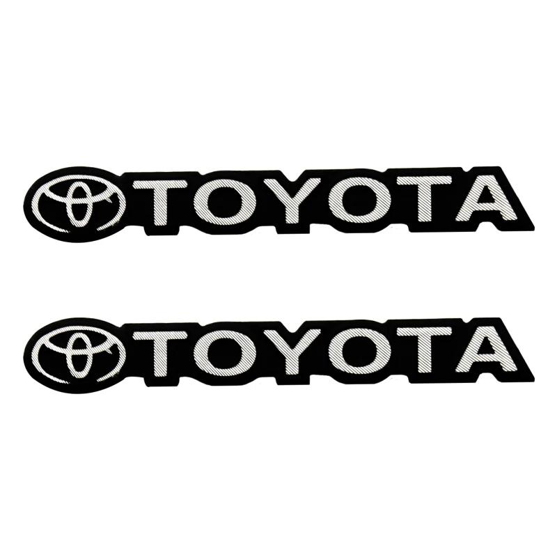 

For Toyota Chr Corolla Camry Rav4 Yaris Prius Avensis Auris Car Styling 3D Aluminum Speaker Audio Stickers Badge Emblem Decal