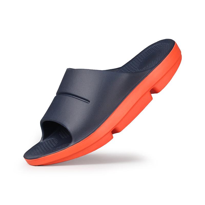 

Мужские домашние тапочки EVA с противоскользящей поддержкой свода стопы - Легкие и повседневные тапочки с одним ремешком для комфорта в ванной 42-43