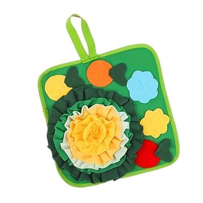 Pet Snuffle Mat for Boredom Relief and Foraging Training Interactive Feeding Game for Pet Lick Mat