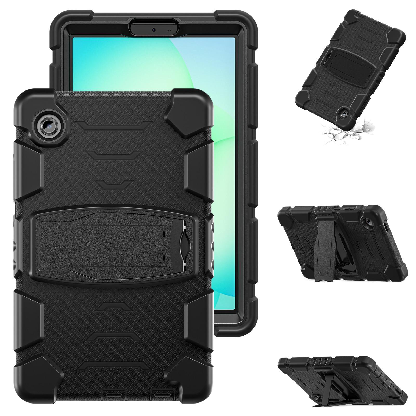 Étui à support Étui pour enfants Étudiants pour Samsung Galaxy Tab A11 8,7  Pour modèle SM-X135F SM-X133 SM-X135 avec support pliable A11 8.7 inch 2025 noir