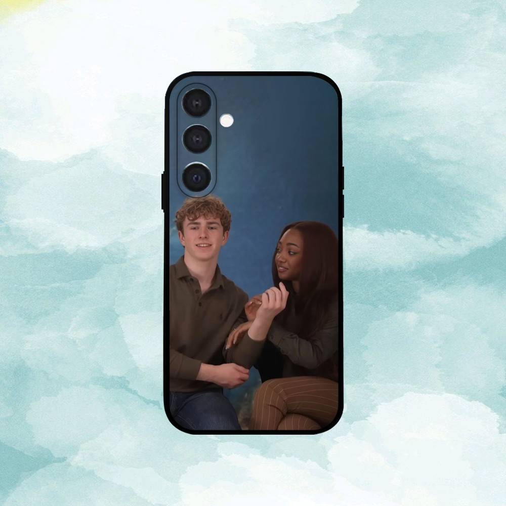 W-Walker and leah  Phone Case For Samsung  A73,72,71,53,52,51,22,91,80, Soft Black Cover