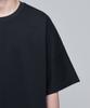 MUSINSA STANDARD Ponte Dolman Sleeve Oversized T-Shirt [Black]