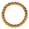 Star and Moon Bodhi Bracelet with Chicken Fat Yellow Stone Beads