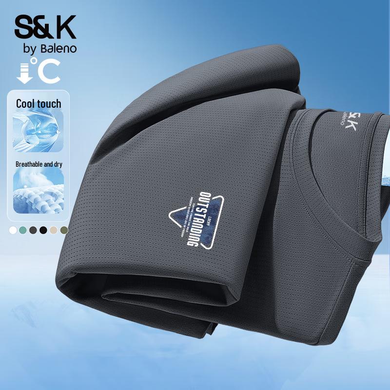 Baleno Men s S&K Series Ice Silk Breathable T-Shirt M