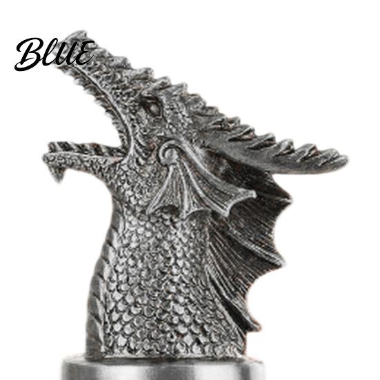 Bar Accessories for Wine Lovers Dragon Head Pourer And Stopper Resin Spout Liquor Champagne Bottle Sealer Bottles Reusable Preservation Whiskey