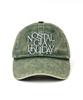 EXPRESSHOLIDAY Nostalgia Washed Ball Cap_Green