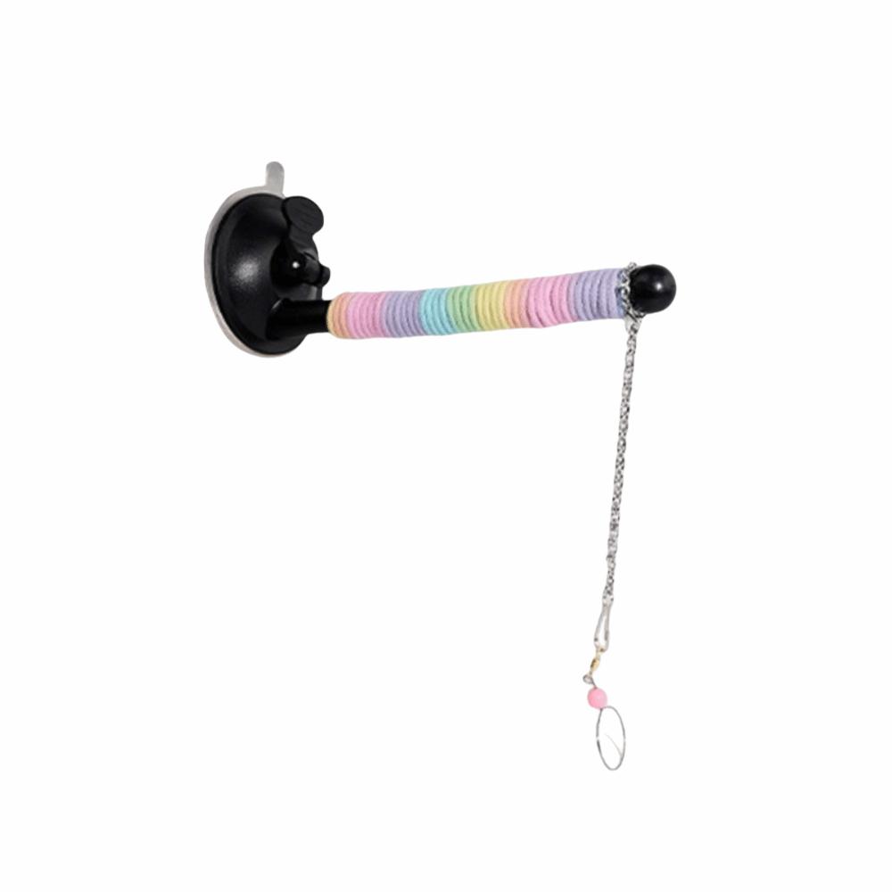 Durable Bird Swing Hammock Interactive Bird Cage Toy Budgie Hanging Swing Toy Pet Bird Style 2