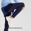 Dívčí rychleschnoucí prodyšné sportovní culottes - Jarní/letní dvoudílné legíny na jógu