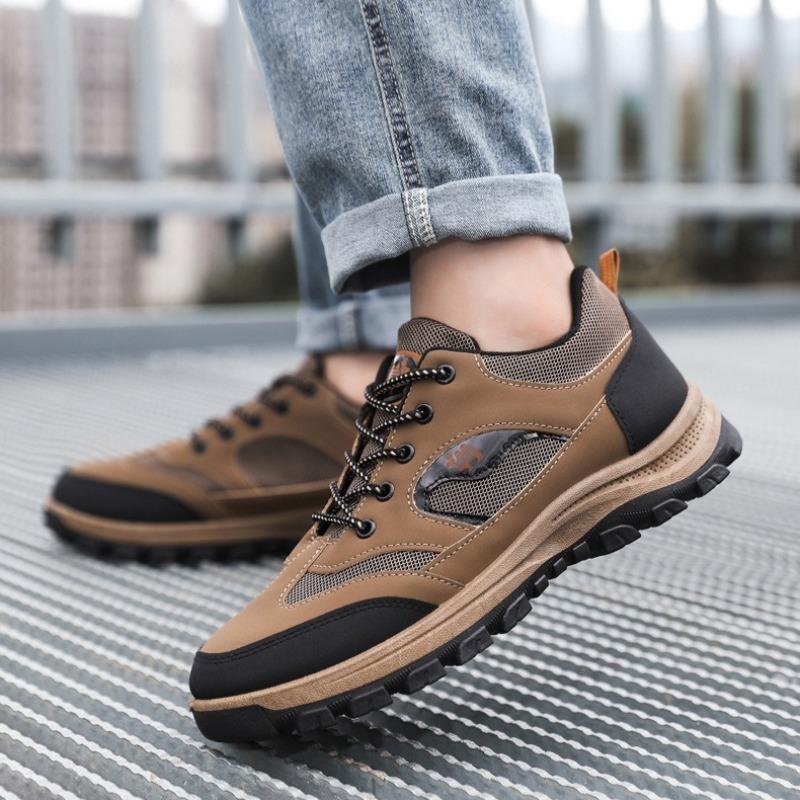 Herren Wanderschuhe 2025 Neu Vintage Atmungsaktiv Herren Freizeitsneaker Tenis Masculino Outdoor Walking Arbeitsschuhe Zapatos para Hombre