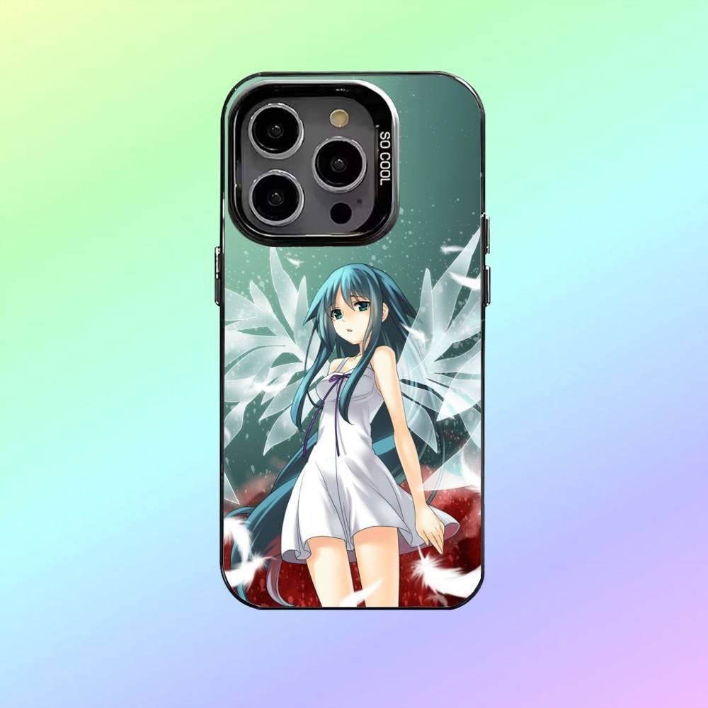 The Song Of Saya Saya No Uta Phone Case For iPhone17,16,15,14,13,12,11 Plus,Pro Max Colored Silver Phone Case