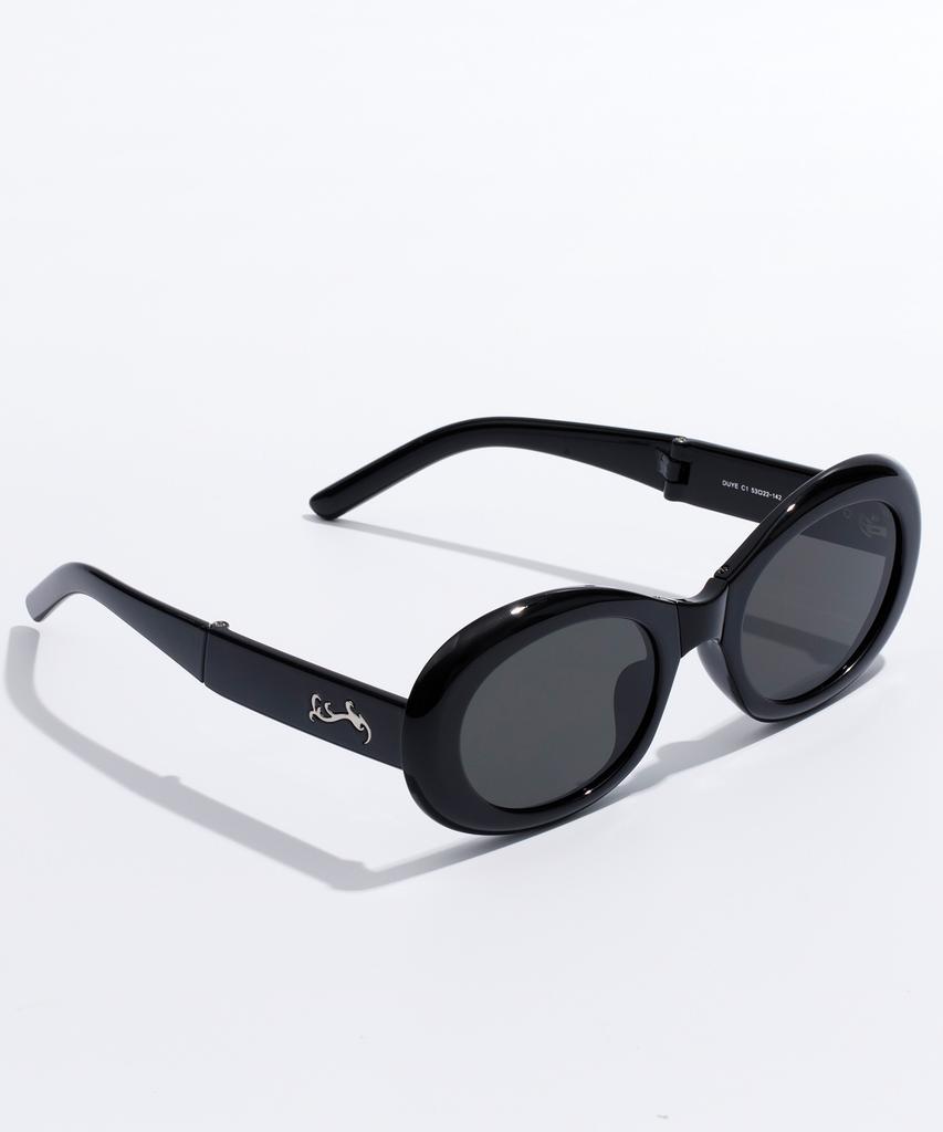 Likkeullou Rc Duye Folder Sunglasses Black