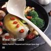 Large Wheat Fiber Long Handle Soup Ladle