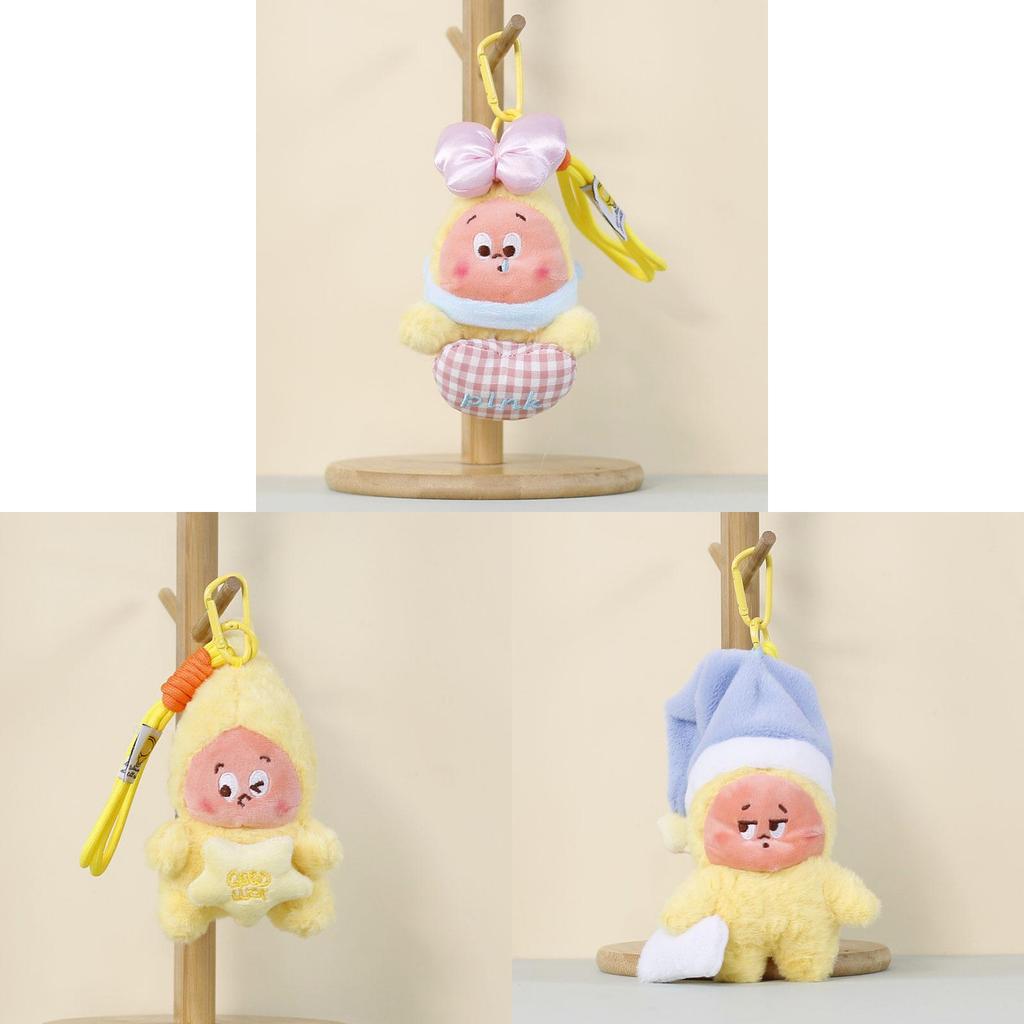 Minions Stuffed Doll Keyring With Pp Cotton Filling For Girls And Boys