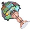 1:12 Puppenhaus Schreibtischlampe Miniatur Tischlampe mit Schirmförmigem Lampenschirm
