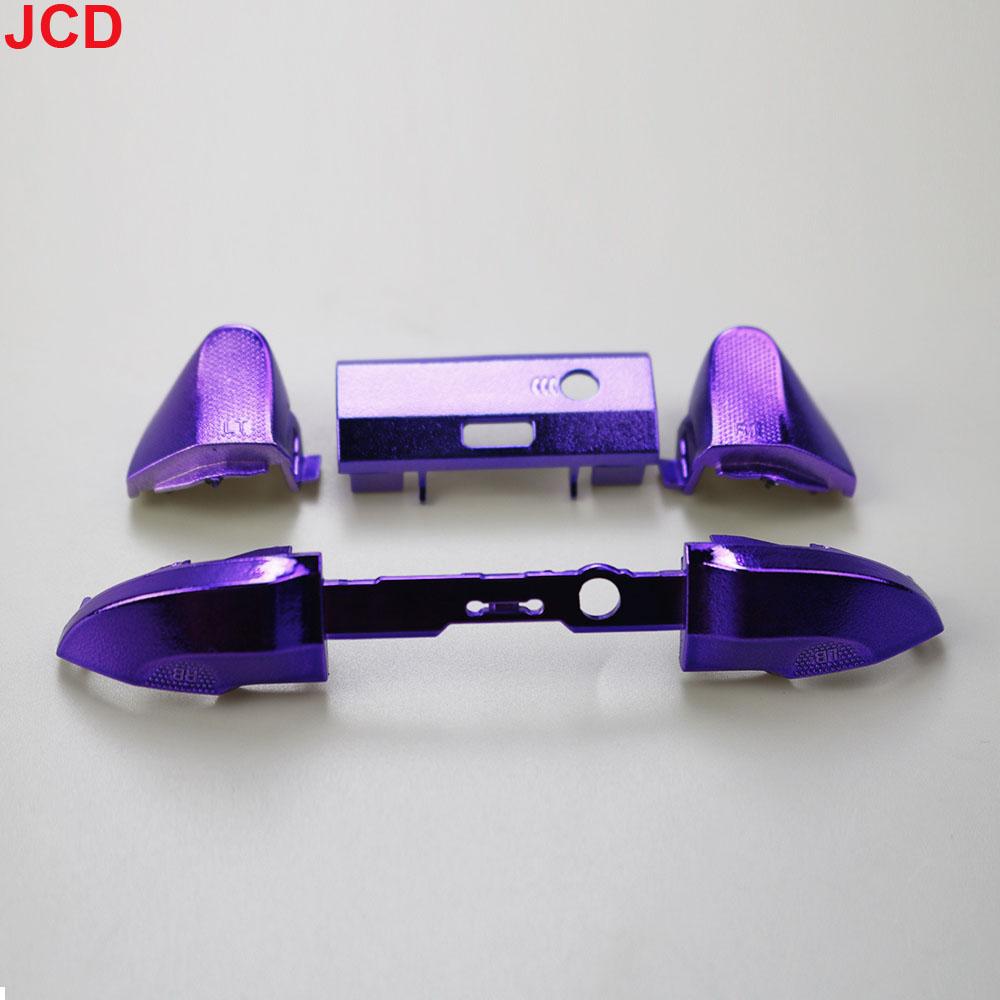 JCD1set For Xbox Series X S XSX XSS Controller Electroplated  RB LB Bumper RT LT Trigger Button Middle Bar Holder Repair Parts