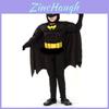Prachtig Halloween Kinderkostuum Superheld Batman Superman Cosplay Pak Voor Jongens En Meisjes