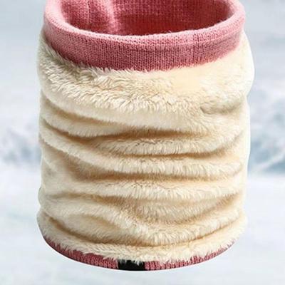Winter Neck Warmer Gaiter Windproof Thick Fleece Lined Warm Neck Scarf for Skiing Cycling Snowboarding for Men Women