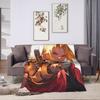 Warm Soft BlanketChildren Picnic Fullmetal Alchemist  Throw Blanket  Flannel Bedspread For Bedroom Comfortable Sofa Bed Cover
