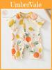 Baby Cotton Romper Suit With Antibacterial Nobone Technology For Newborns Summer Wear