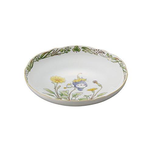 Noritake Deep Plate, 650cc, My Neighbor Totoro Design, Microwave Safe, Bone China, 1 Plate, TT97897/4924-7