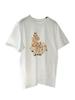Organic Cotton Hand-Painted Floral Horse Print Round Neck Loose T-Shirt for Women - Short Sleeve, Versatile, Comfortable, Early Spring Wear