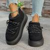 2025 Autumn and Winter New Thick-soled Cross-tie Snow Boots Thickened Mid-length Over-the-knee Warm Women's Short Boots