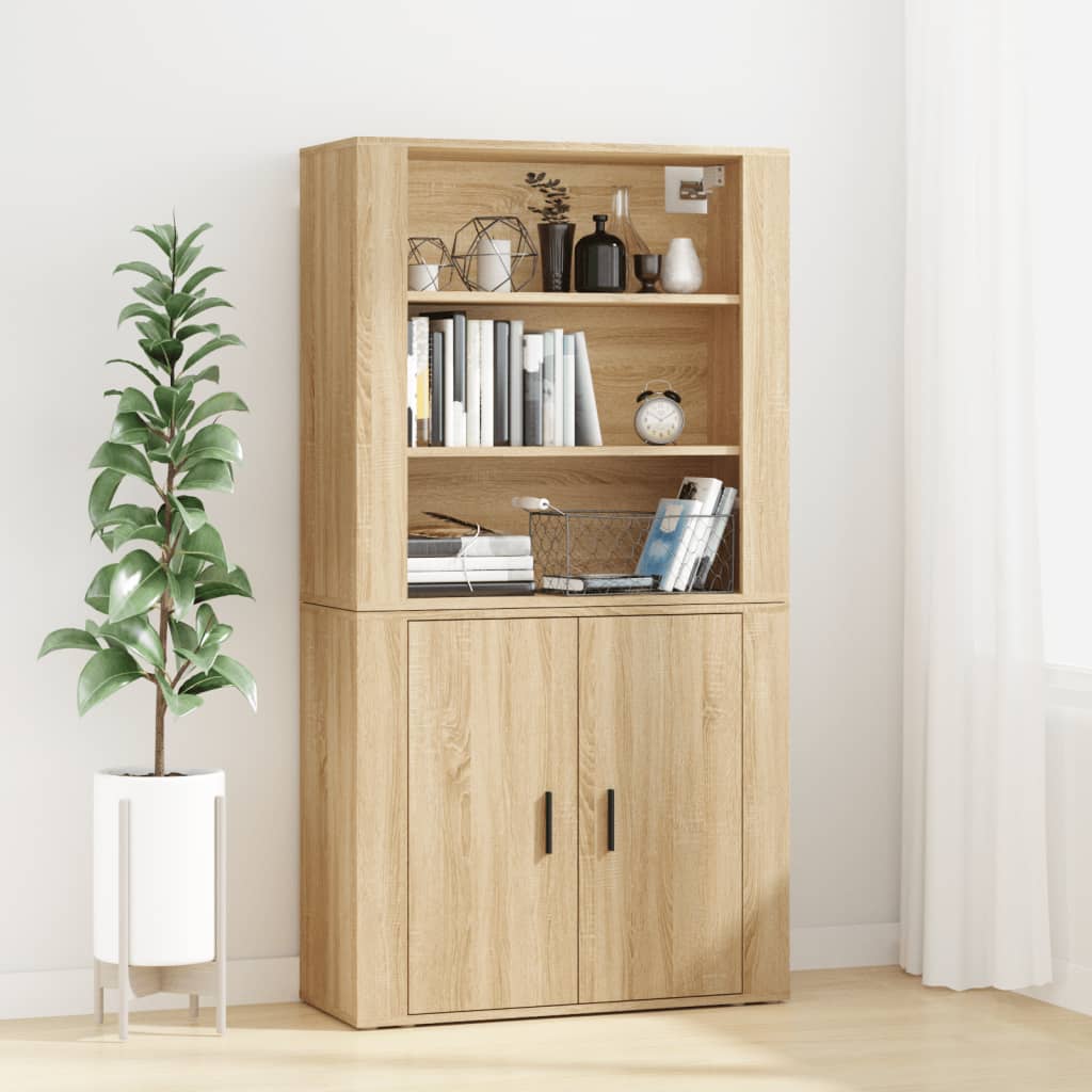 Highboard in Sonoma Oak Finish