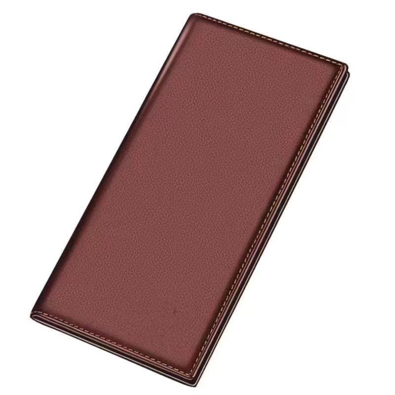 Men's Long Zipper Wallet: Large Capacity Phone & Card Holder