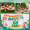 20Pcs Charming Mini Highland Cow Figurines Cute Resin Animal Sculptures For Diy Crafts Dollhouse Garden For Room Decor