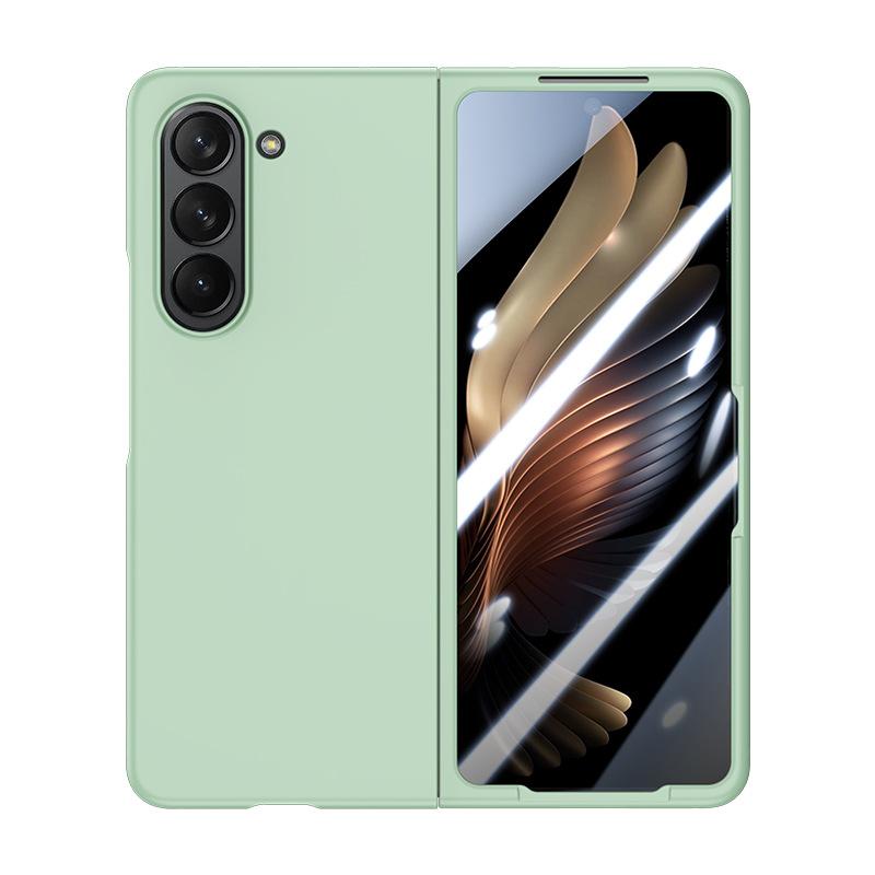 Shell and film integrated application Samsung ZFold7 mobile phone case fold screen matte skin feeling ZFold6 simple W26 protective case