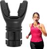 Melgoza Lung Capacity Breathing Trainer for Athletes and Beginners, Adjustable Respiratory Muscle Training Device To Improve Stamina, Breath Contro