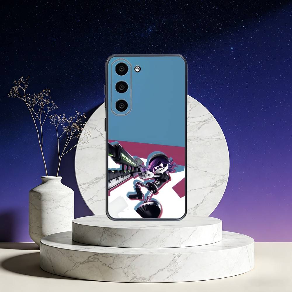 M-Murder Game D-Drones Phone Case For Samsung Galaxy A73,A72,A71,A70,A53,A52,A51,Others Soft Black Cover