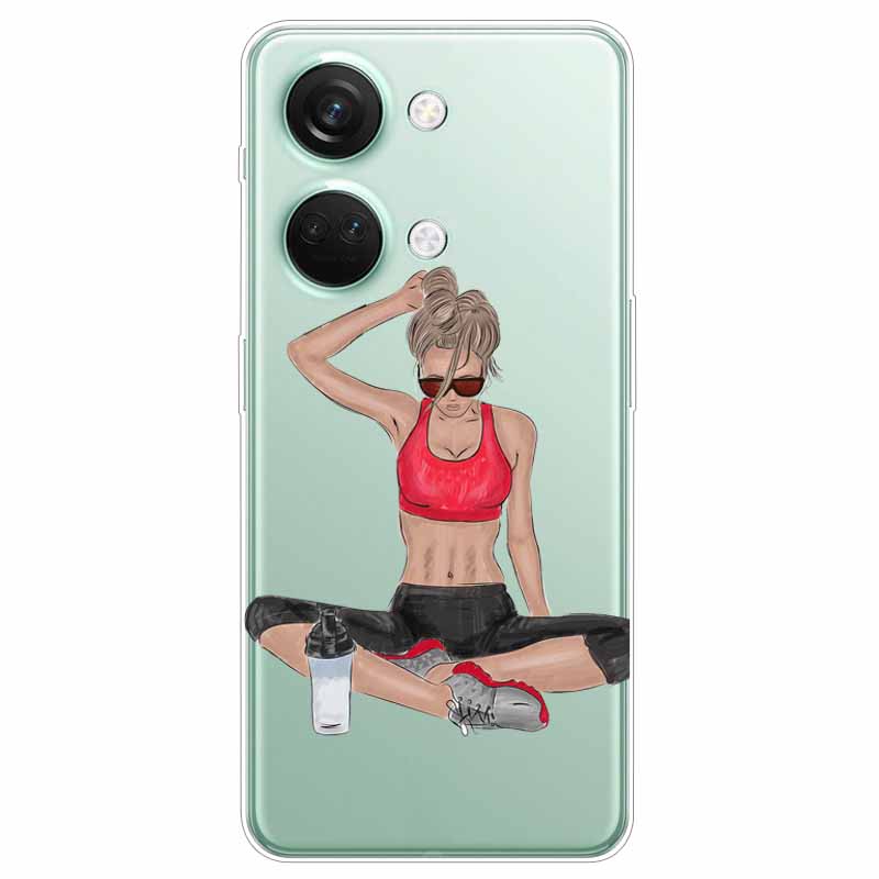 For One Plus Nord 3 5G Case TPU Soft Clear Owl Dog Transparent Funda For Oneplus Nord 3 2023 Silicone Slim Shell 1 + Nord3 Capa