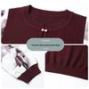 Hengyuanxiang Women's Mesh Sleeve Knit T-shirt