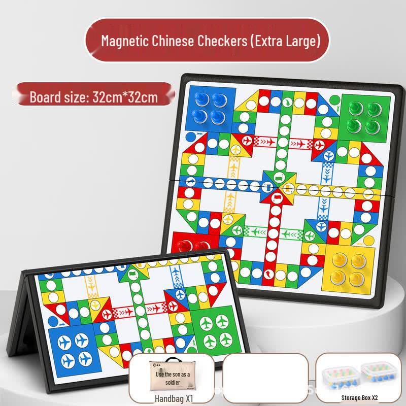 Wen Niu Magnetic Flying Chess Board Game