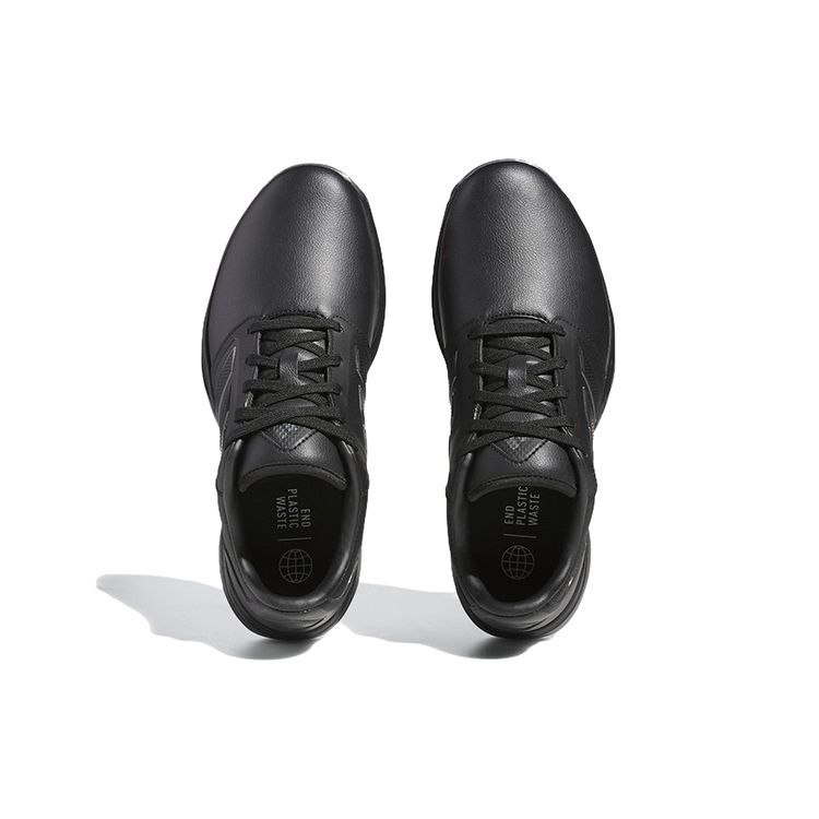 Adidas Bounce 3.0 Leather Comfortable Shock Absorbing Non-Slip Durable Low-Top Golf Shoes Men Sneakers Black HQ1216