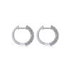 Cao Shi Boucles d'oreilles circulaires chic français - Boucles d'oreilles tendance haut de gamme pour mondaines élégantes