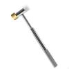 DoubleHead Replaceable with Replacement Heads Steel Mallet Removable for Jewelers,