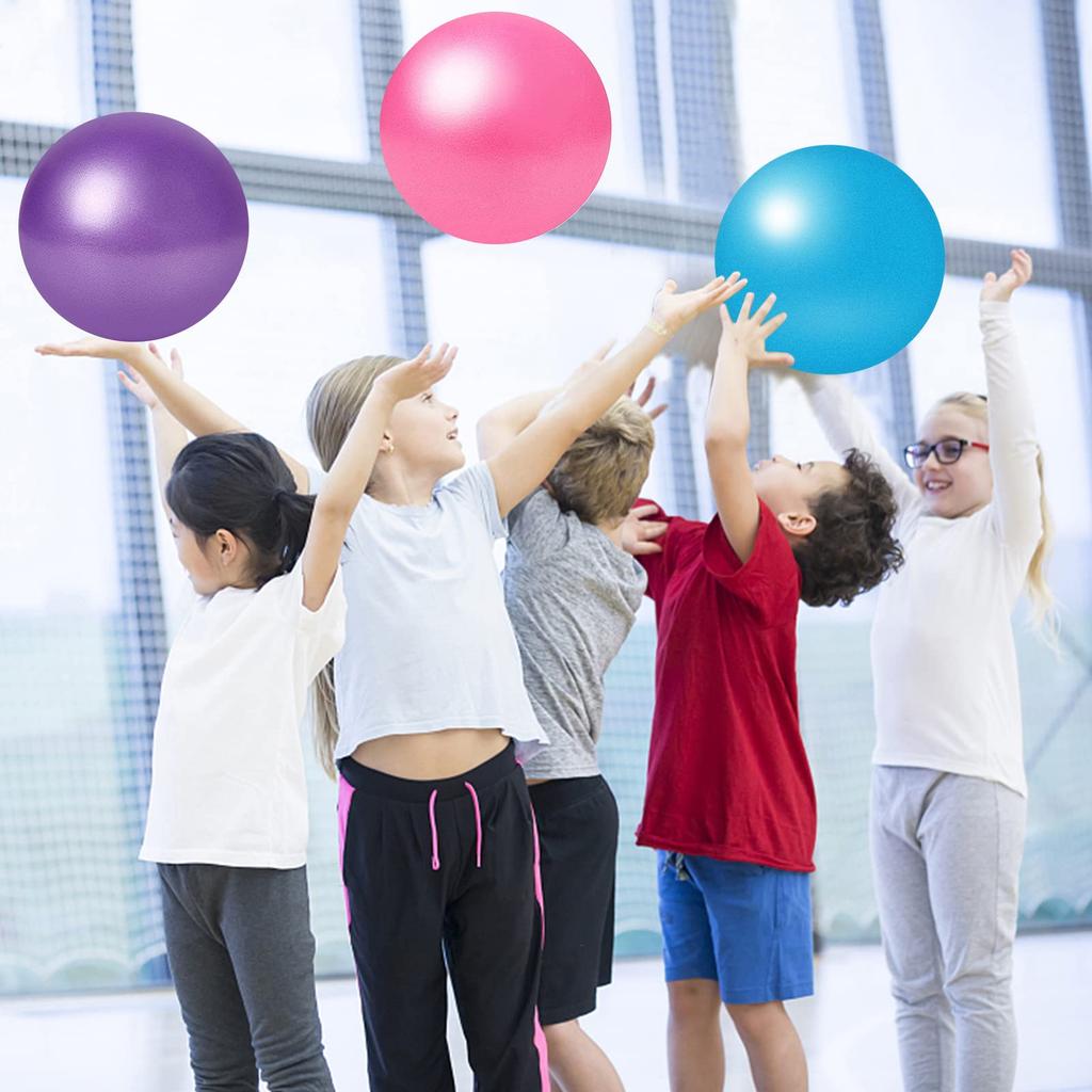 Huang Yem Soft Ball for Kids Mini Rubber Vinyl Yoga Exercise Indoor Outdoor Practice
