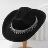 Wedding Gown Hat Solid Color Hat Musical Festival Hat Unisex Accessory Outdoor for Parties and Weddings