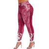 Women Printed Yoga Fitness Leggings Running Gym Stretch Sports Pants Trousers