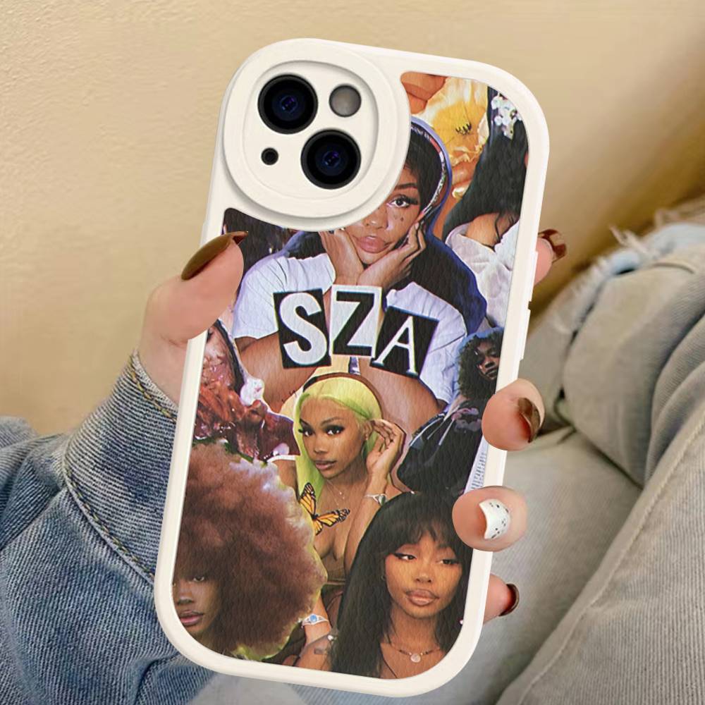 Star Singer S-Sza For IPhone 16 15 14 13 12 11 Pro Max Plus Leather Phone Cover