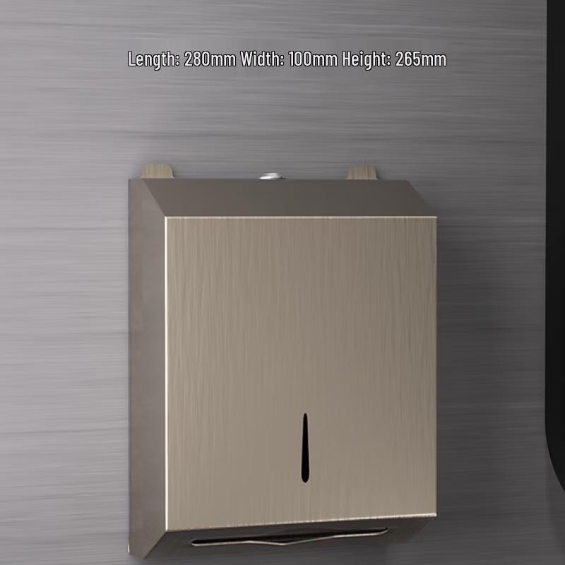 Bronze Stainless Steel Paper Towel Holder