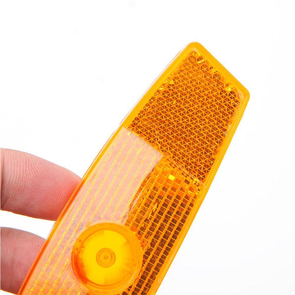 Accessories Bike Spoke Reflective Sheet Reflector Reflective Mount Clip Warning Bicycle Wheel